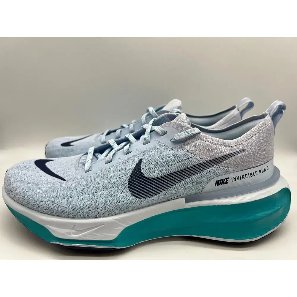 Nike ZoomX Invincible Run 3 Running Men's 11.5 Blue Tint DR2615-407 New - Picture 2 of 16